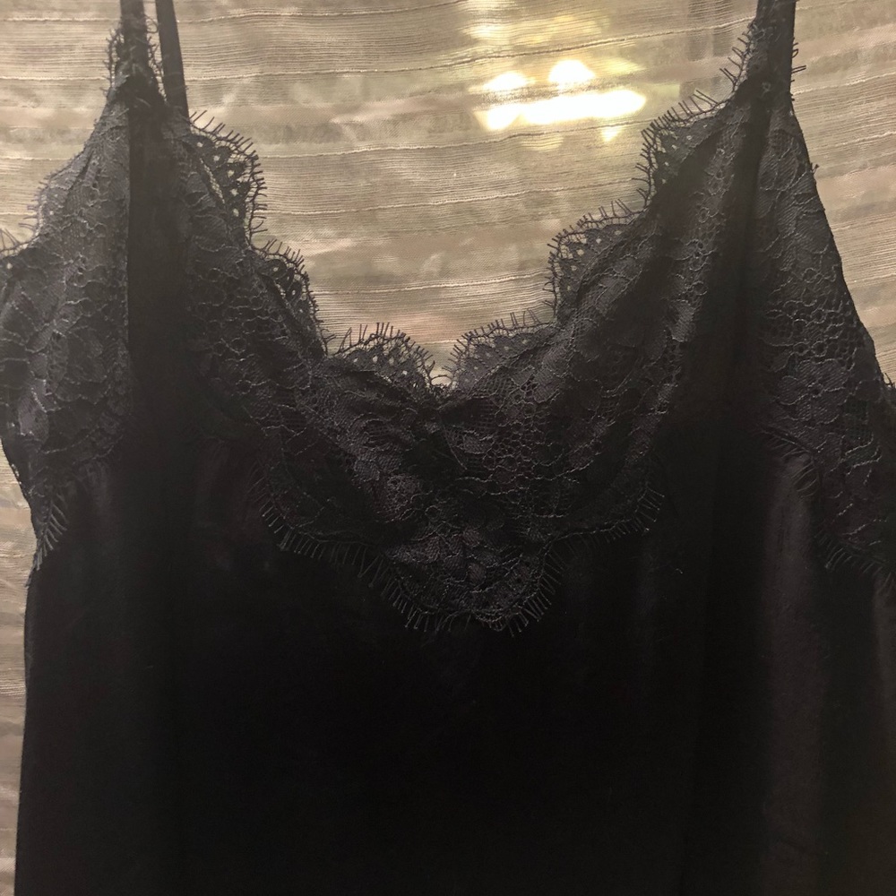 Abercrombie&Fitch black lace cami